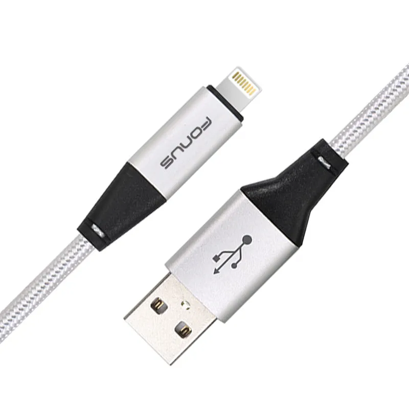 10ft USB Cable, Braided Wire Power Charger Cord - AWR17