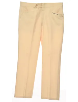 1970s Beige Classic Suit Trousers - W32 L27