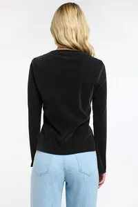 365 Days - Velvet Underground Top-Black