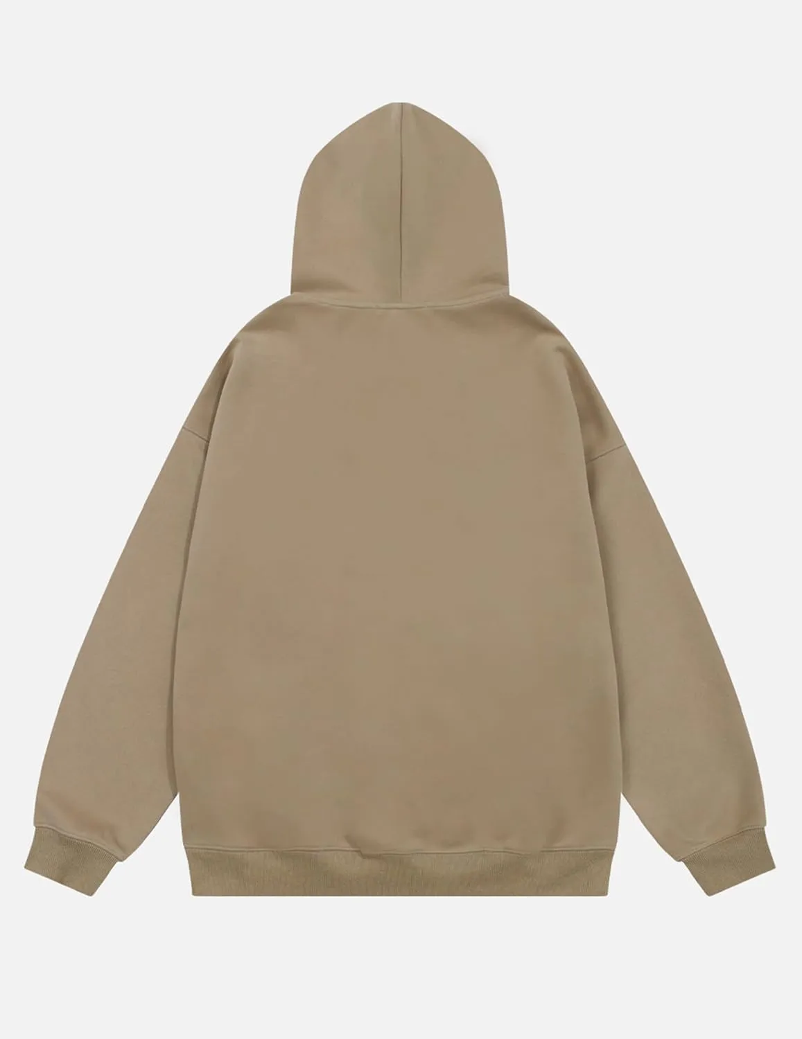 Aelfric Eden Hoodies Basic Solid Hooded Pullover Sweatshirts Oversized Casual Soft Hoodie 2024 Trendy Outfits