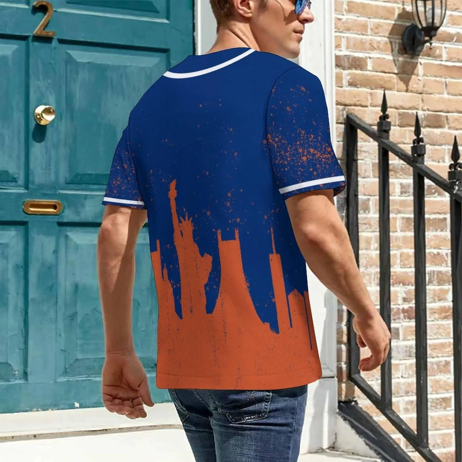 Baseball City Jerseys Sports Fans Shirts Clothing for Fans Men Gifts Printing S-2XL