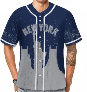 Baseball City Jerseys Sports Fans Shirts Clothing for Fans Men Gifts Printing S-2XL