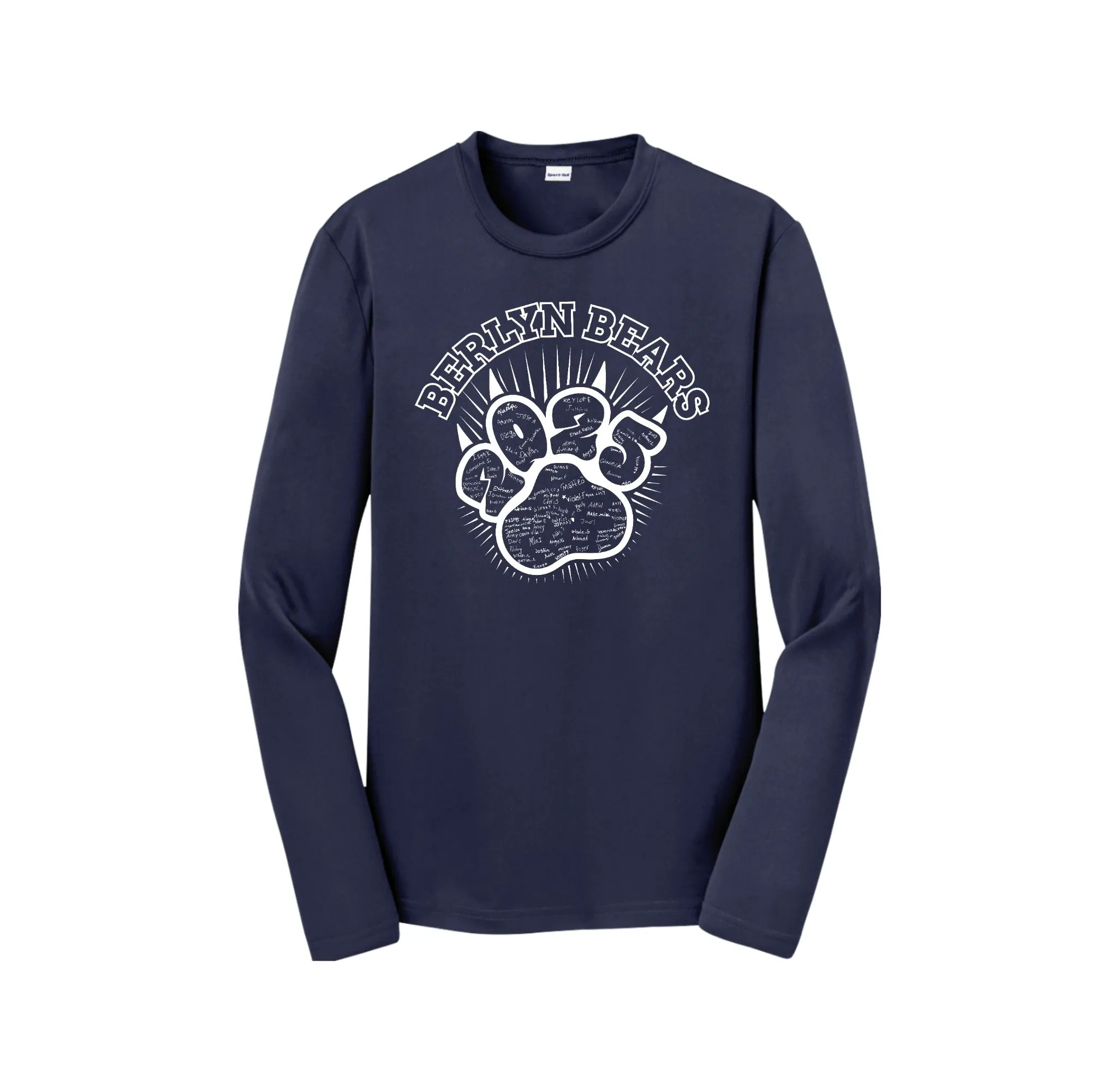 Berlyn 6th Grade Class On-Demand-Youth Unisex Dri-Fit Long Sleeve Tee On-Demand
