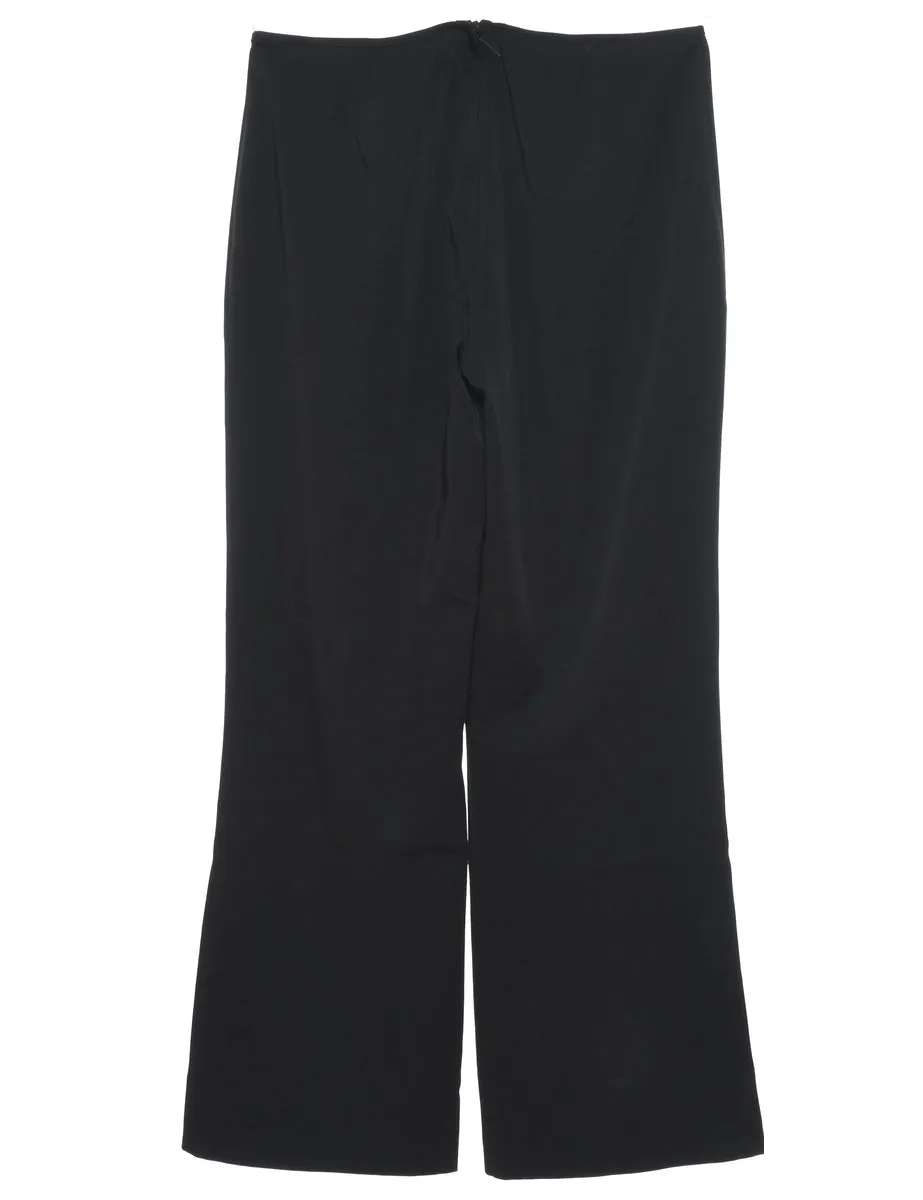 Black Casual Trousers - W32 L30