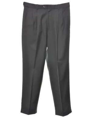 Black Classic Suit Trousers - W34 L30