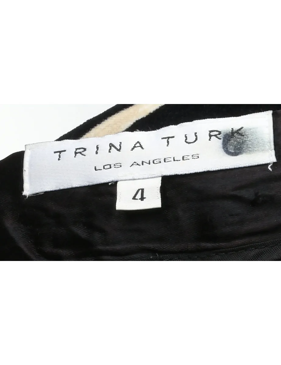 Black Velvet Y2K Trousers - W30 L29