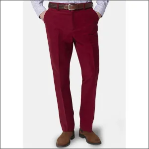 Brook Taverner Berry Kerswell Moleskin Trousers==