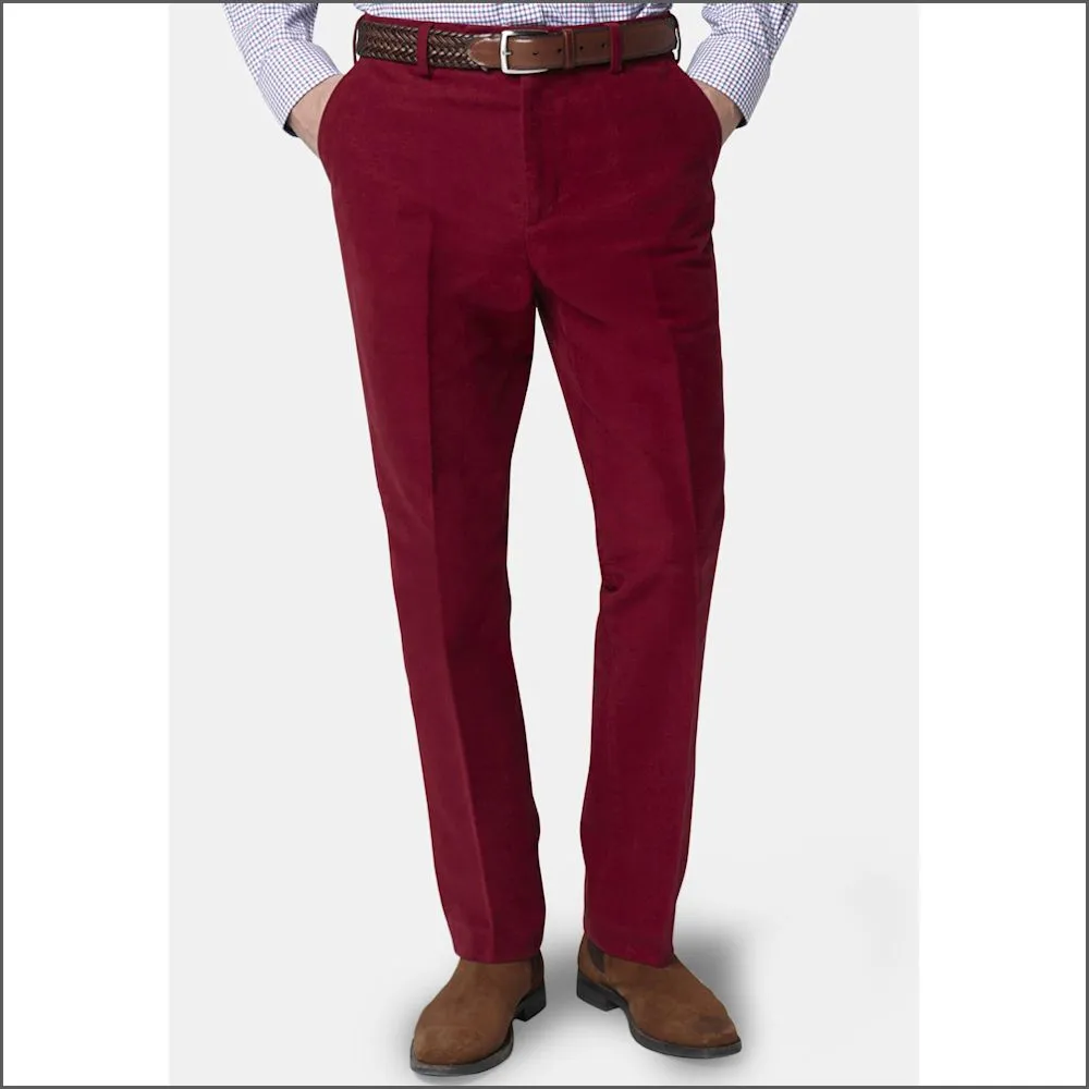 Brook Taverner Berry Kerswell Moleskin Trousers==
