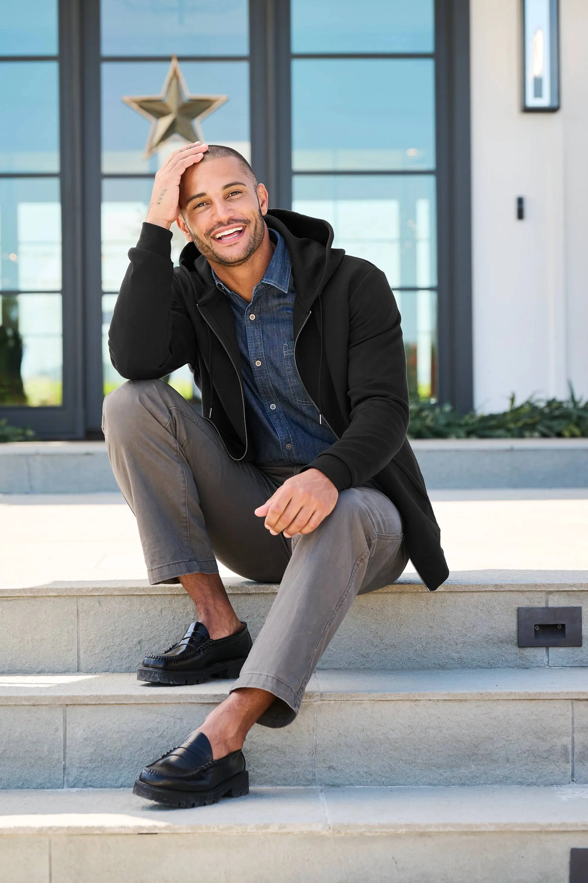 Brooks Brothers Double-Knit Full-Zip Hoodie