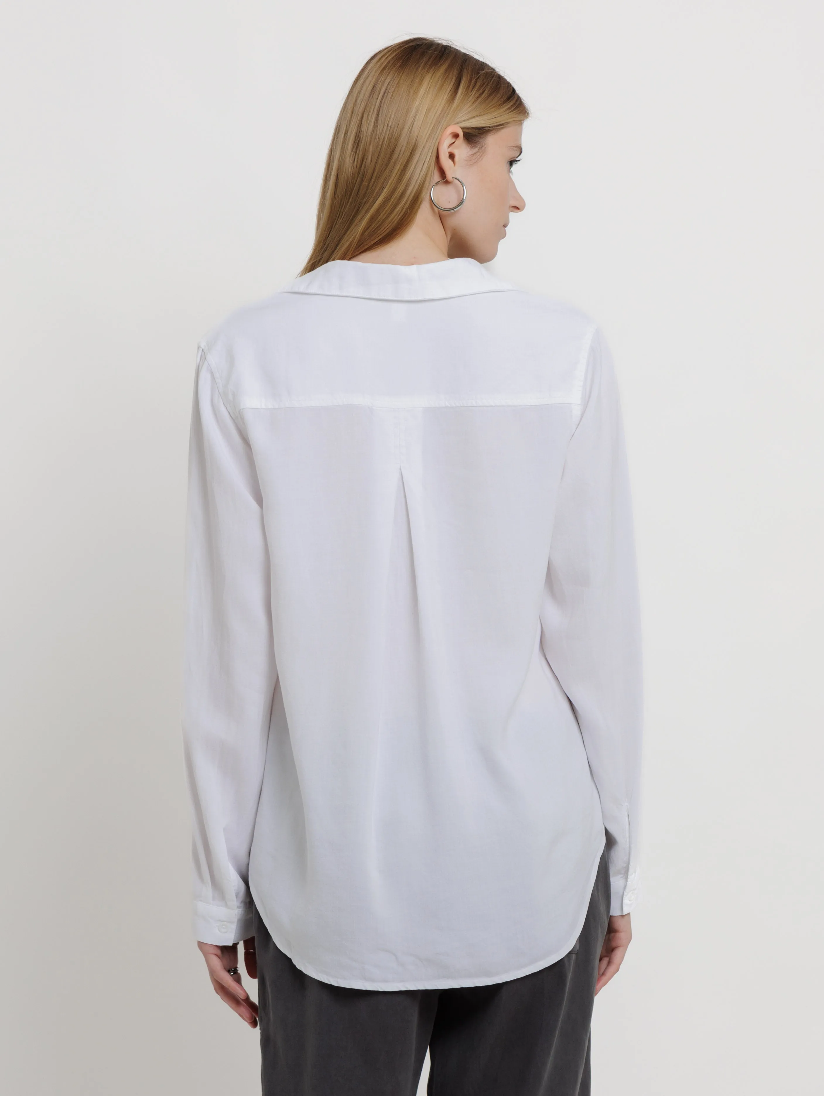 Button Down Shirt - White