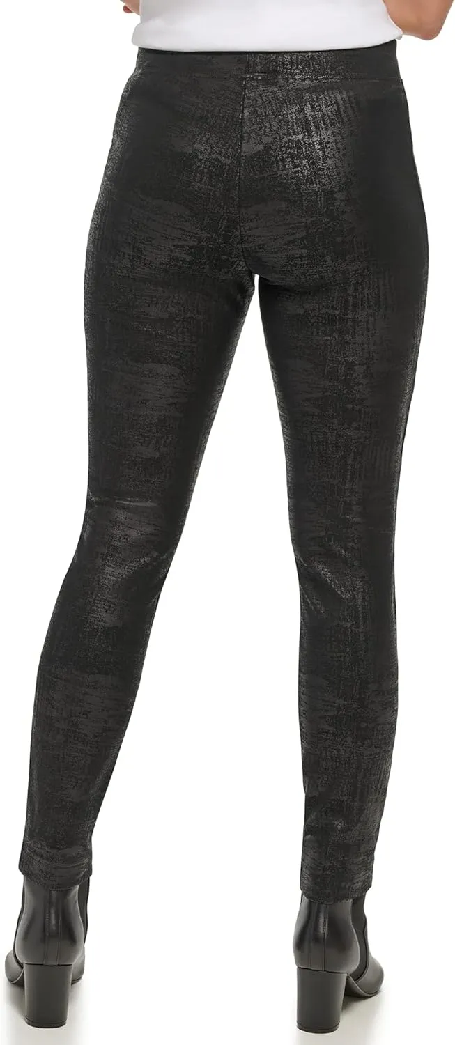Calvin Klein Women's Comfortable Ponte Fitted Pants