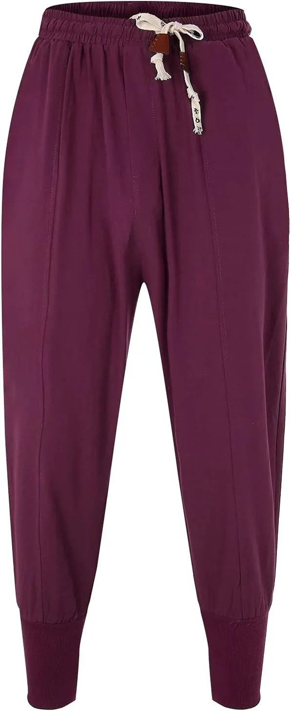 Cargo Pants for Men Big and Tall Lounge Pants Men's Casual Pants Overalls Solid Color Multi-Pocket Straight Trousers
