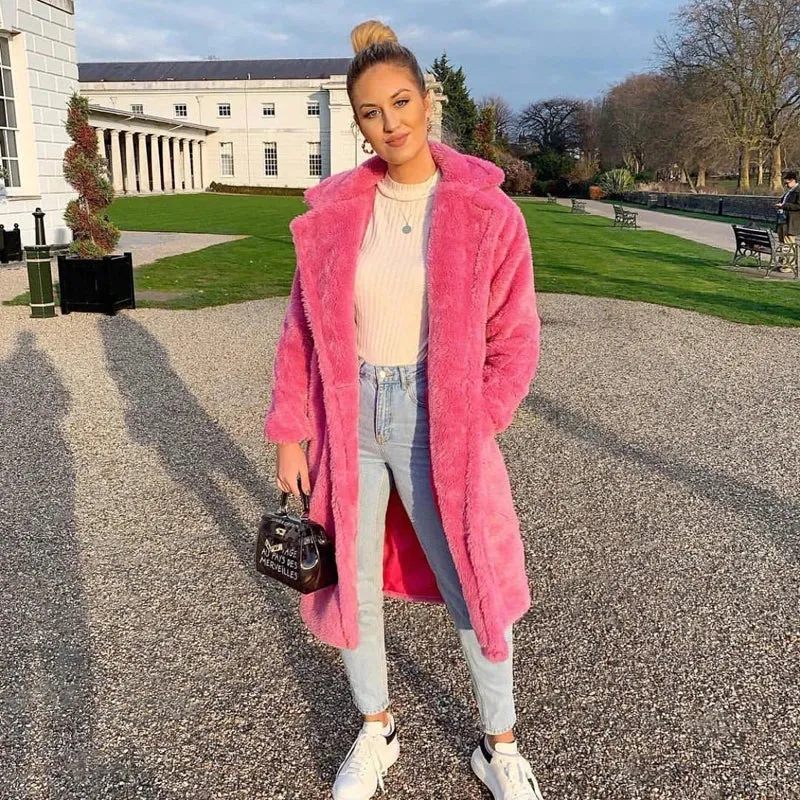 Cashmere and Silk Teddy Coats