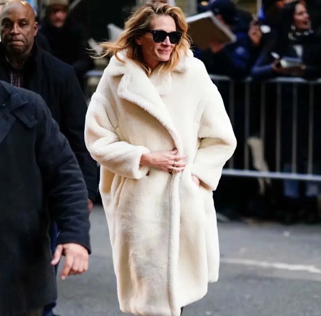Cashmere and Silk Teddy Coats