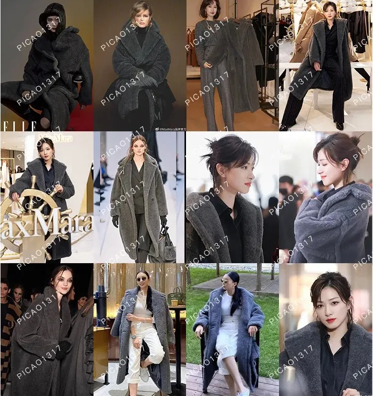 Cashmere and Silk Teddy Coats