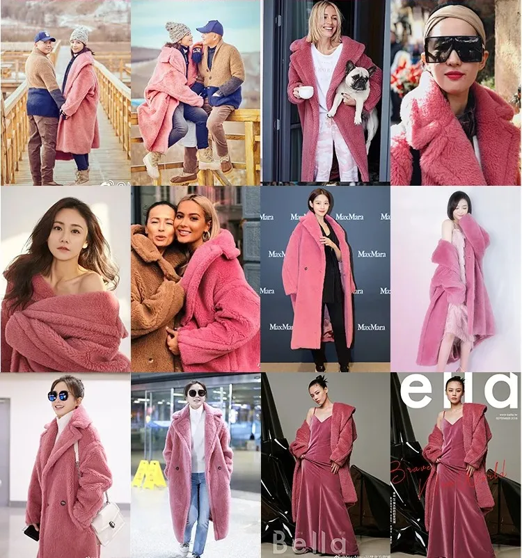 Cashmere and Silk Teddy Coats