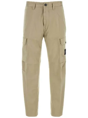 COMPASS-BADGE SIGNATURE  STRAIGHT-LEG TROUSERS