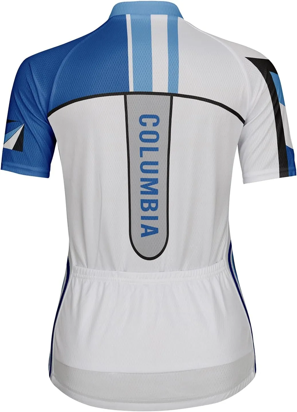 Customized Columbia Women Cycling Jersey Short Sleeve Quick Dry Shirts