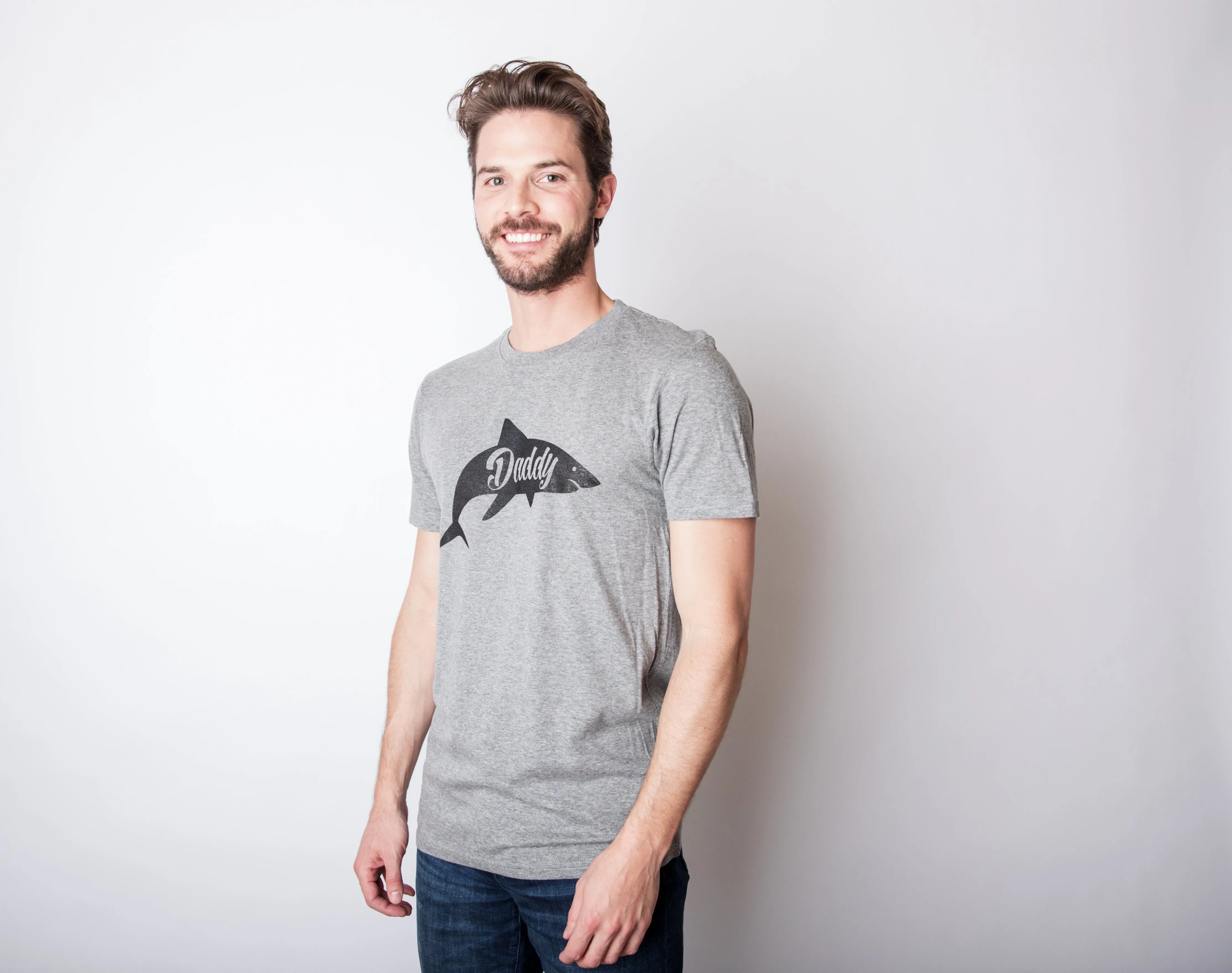 Daddy Shark Men's T Shirt