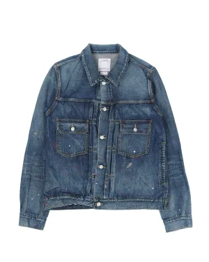 Damaged Denim Jacket