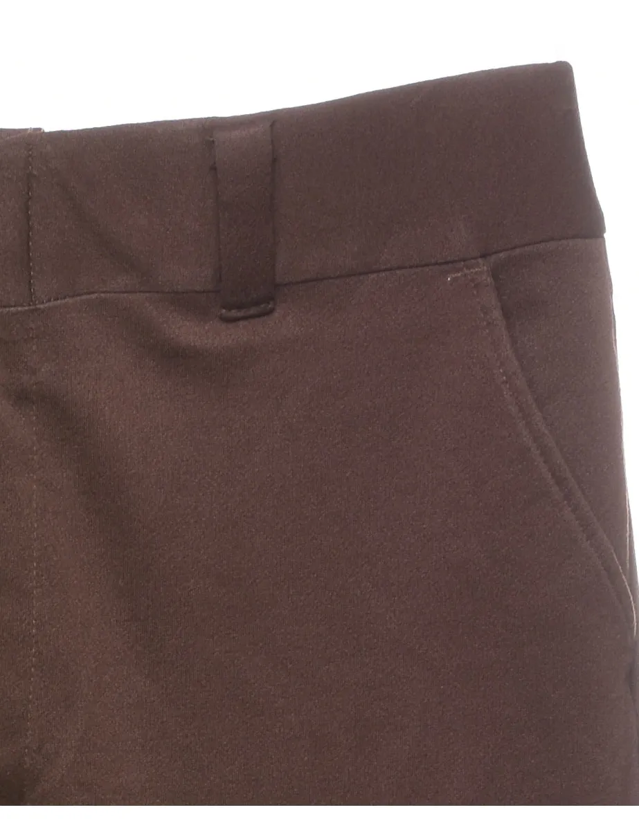 Dark Brown Trousers - W36 L29