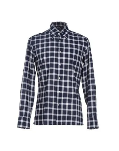 Dondup Man Shirt Dark blue XL INT