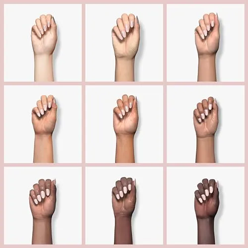 duri Nail Polish, 718 Warm Seduction, Warm Pastel Natural Pink, Full Coverage, Glossy Finish, Fast Drying, Soft Look, 0.5 Fl Oz