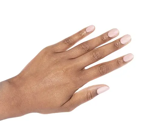 duri Nail Polish, 718 Warm Seduction, Warm Pastel Natural Pink, Full Coverage, Glossy Finish, Fast Drying, Soft Look, 0.5 Fl Oz