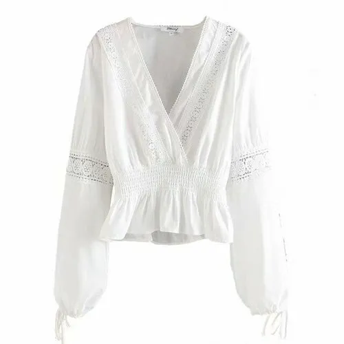 Elegant Soft Lady Blouse