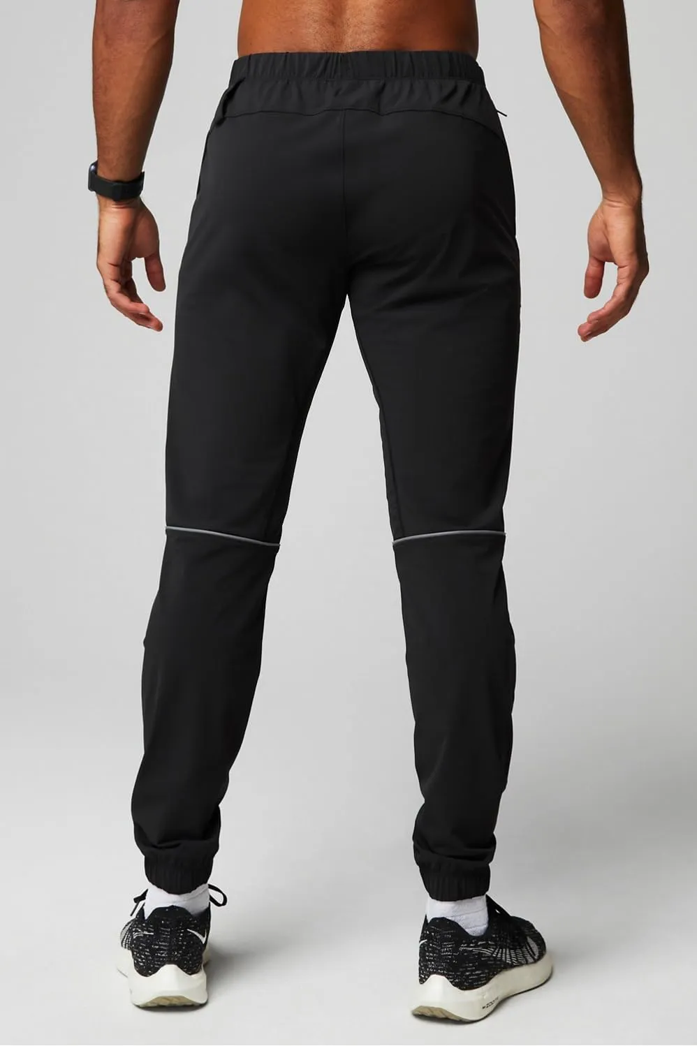 Fabletics Men's The One Jogger, Quick-Dry, Hidden Pockets, Zip Pockets, UPF Protection, Anti-Stink, Lightweight