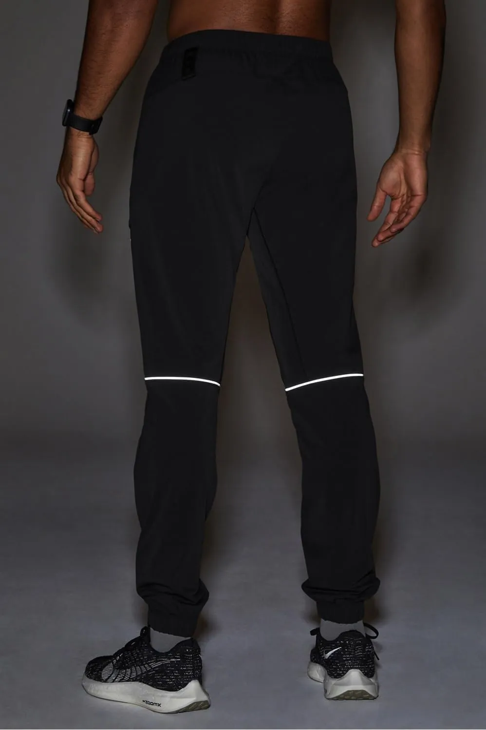 Fabletics Men's The One Jogger, Quick-Dry, Hidden Pockets, Zip Pockets, UPF Protection, Anti-Stink, Lightweight