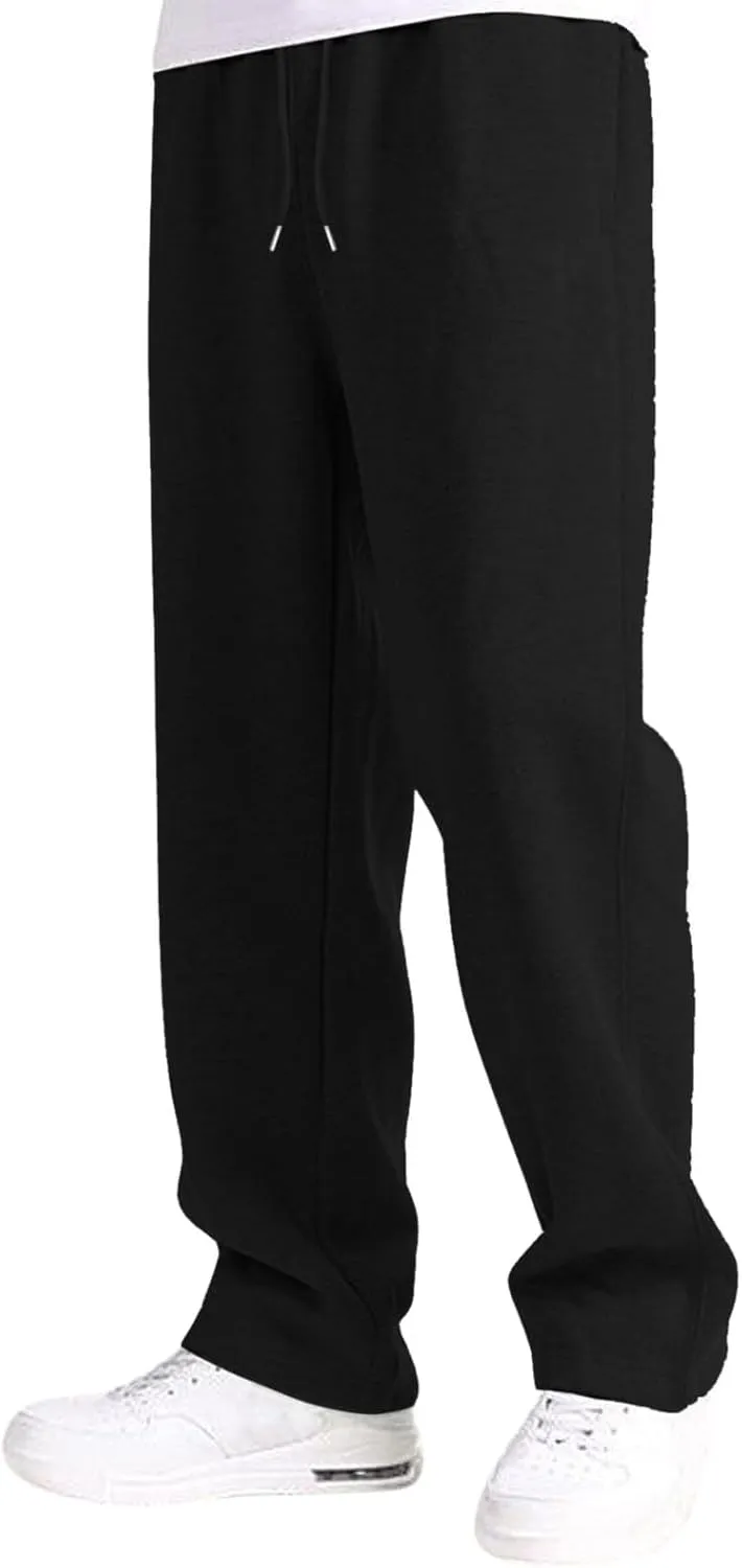 Fashion Mens Cargo Pants Mens Cargo Pants Casual Hiking Pants Joggers Athletic Pants Cotton Loose Straight Sweatpants