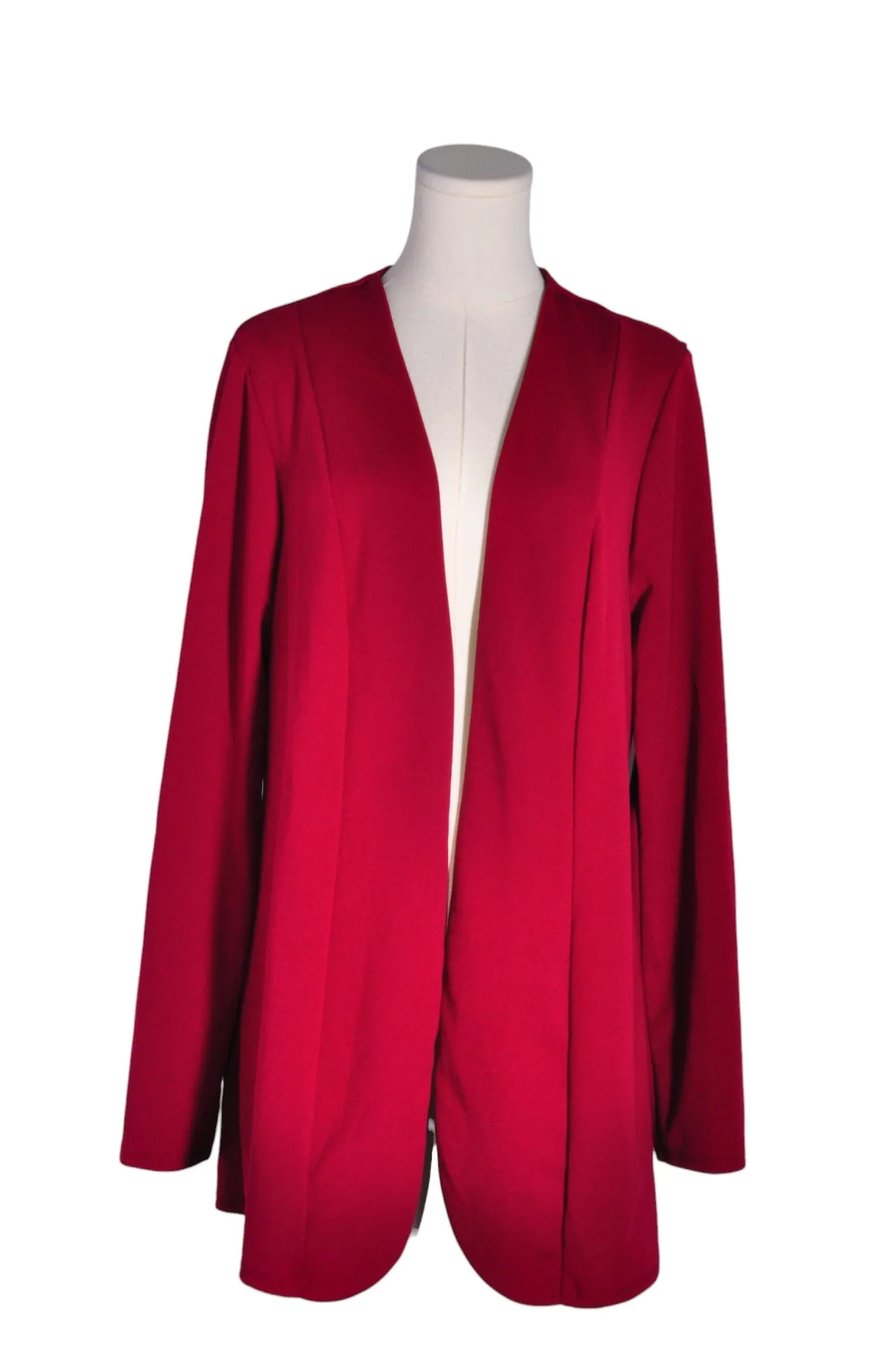 FASHION NOVA Women Cardigans Regular fit in Red - 2X