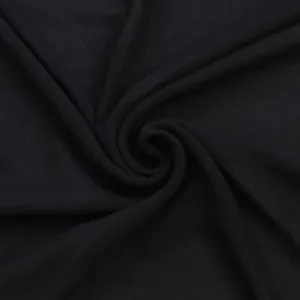 Fayola Black Viscose Voile