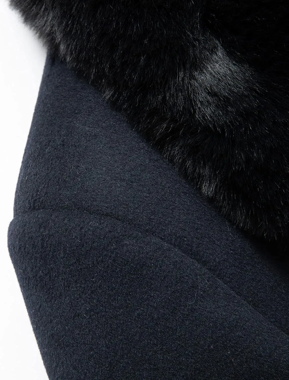 Firzero Men's Single Breasted Trench Coat, Winter Wool Coat Oversized Warm Lapel Work Business Long Jacket