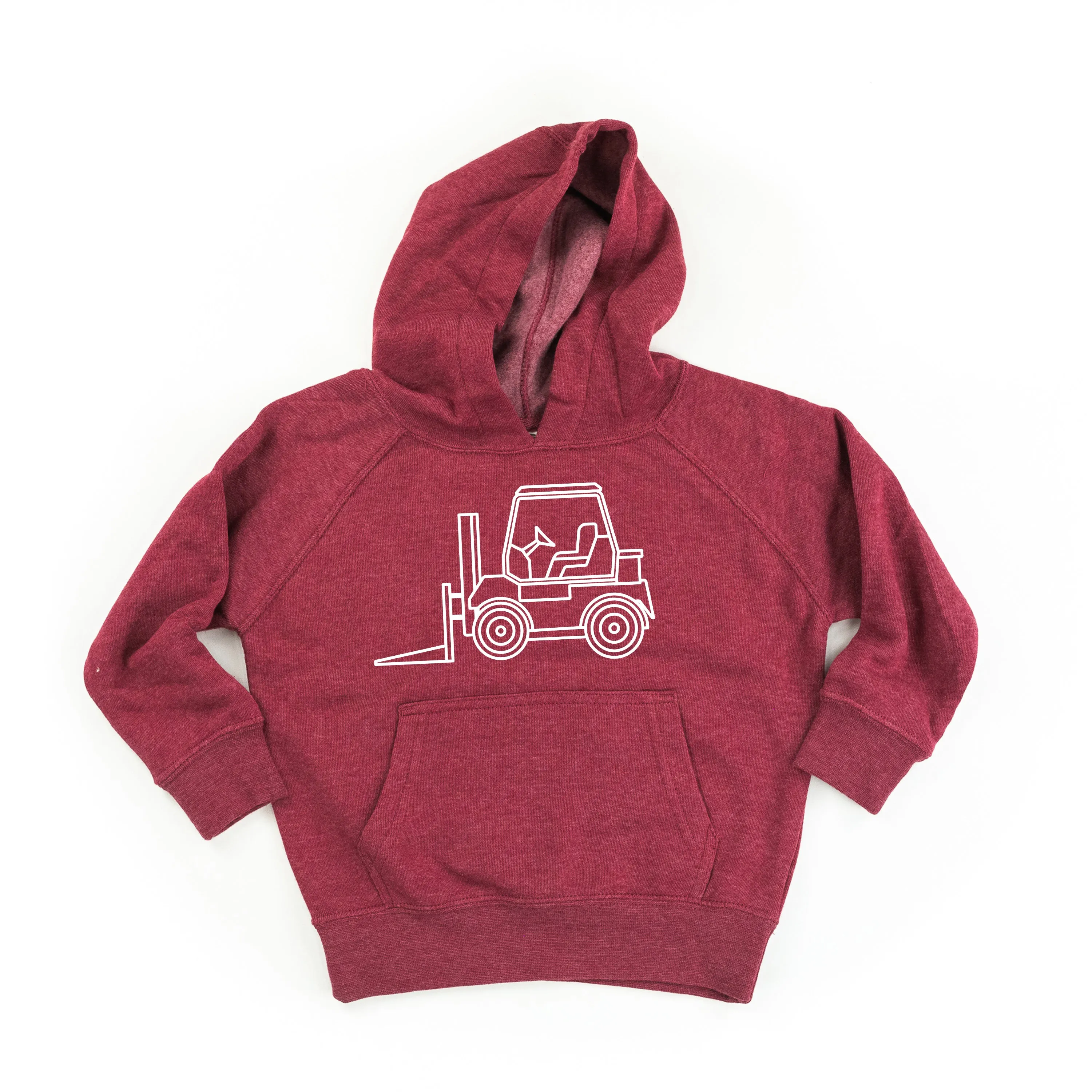 FORK LIFT - Minimalist Design - Child Hoodie