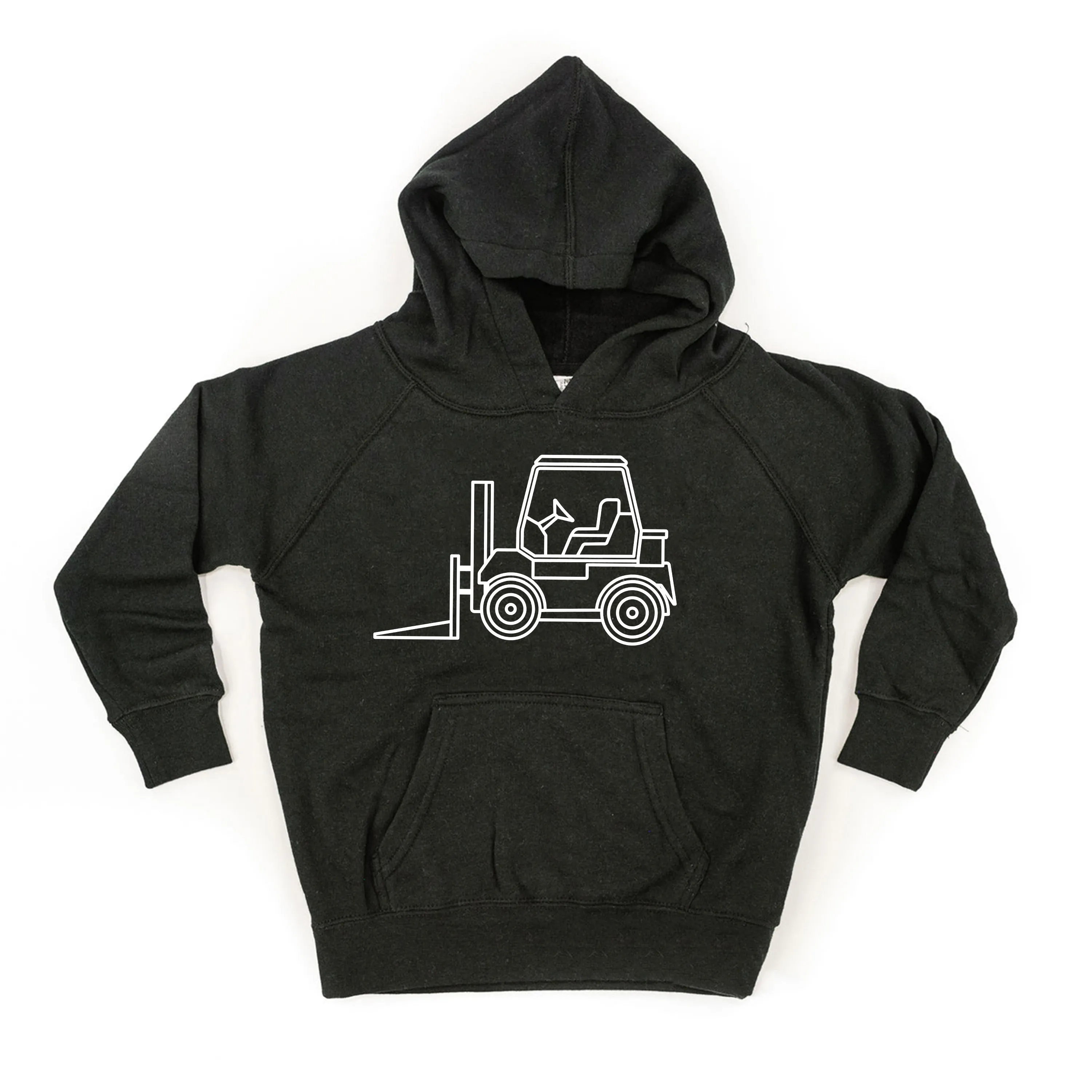 FORK LIFT - Minimalist Design - Child Hoodie