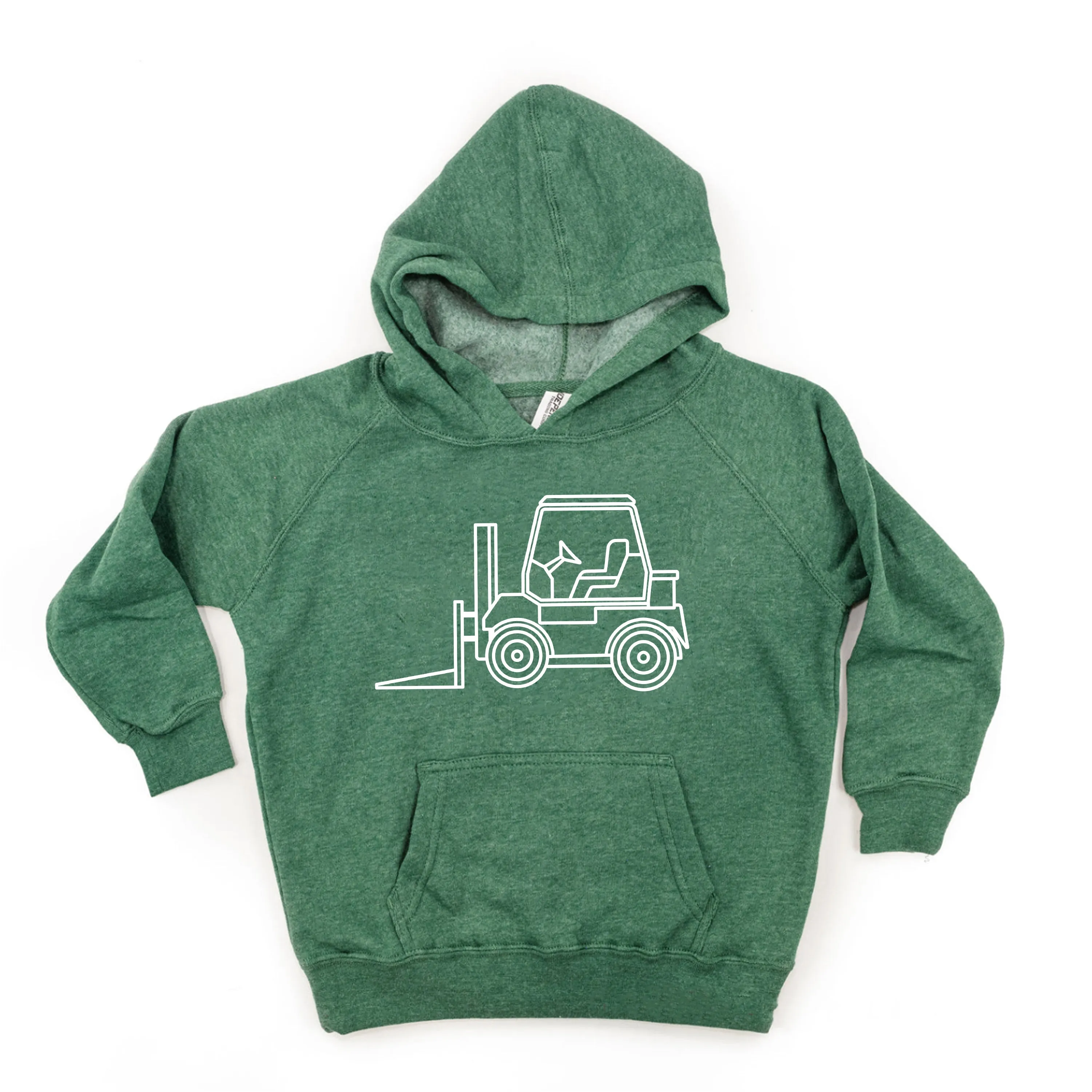 FORK LIFT - Minimalist Design - Child Hoodie