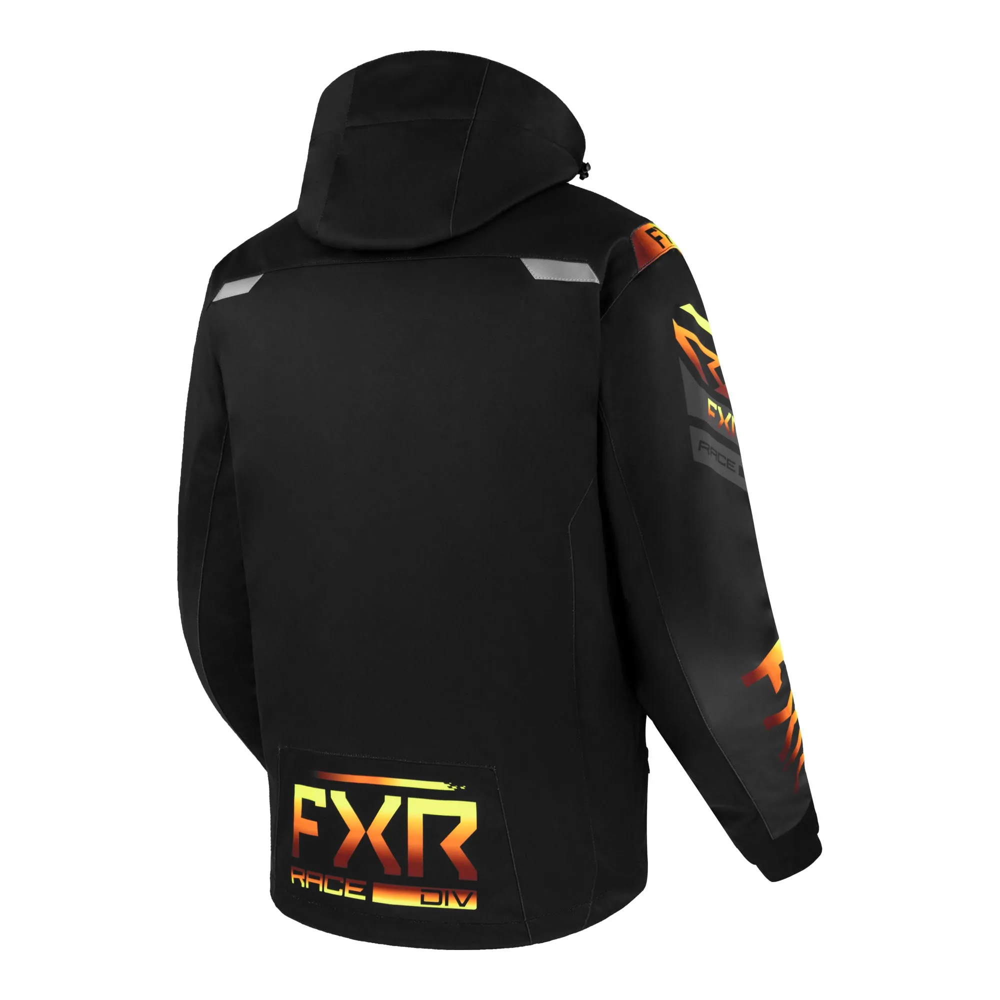 FXR RRX Snowmobile Jacket Black/Charcoal/Inferno