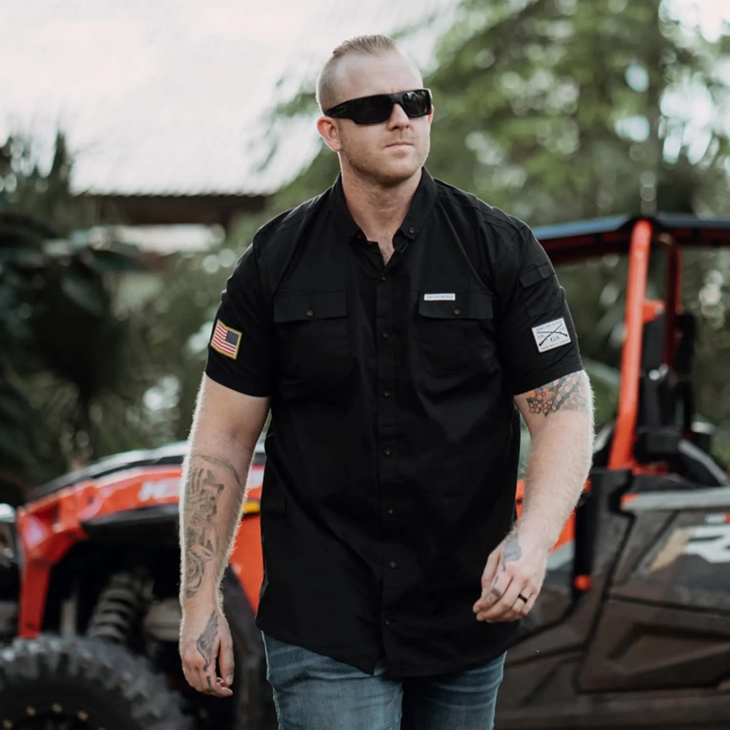 Grunt Style Men's Garage Button Down
