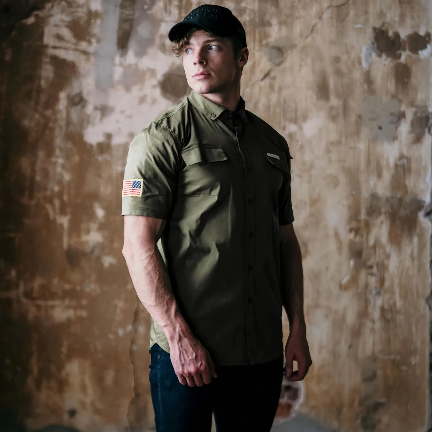 Grunt Style Men's Garage Button Down