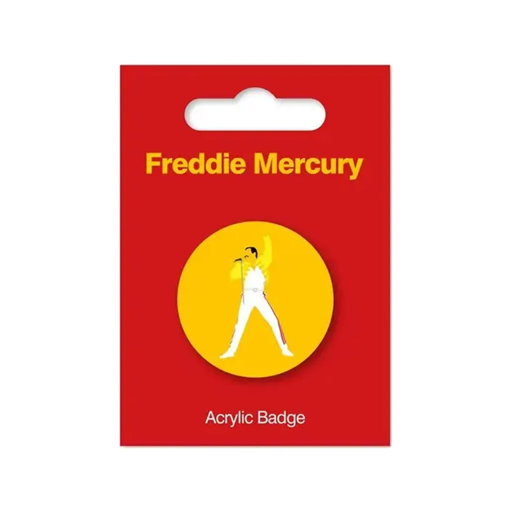 Hal Leonard My World: Freddie Mercury Acrylic Badge