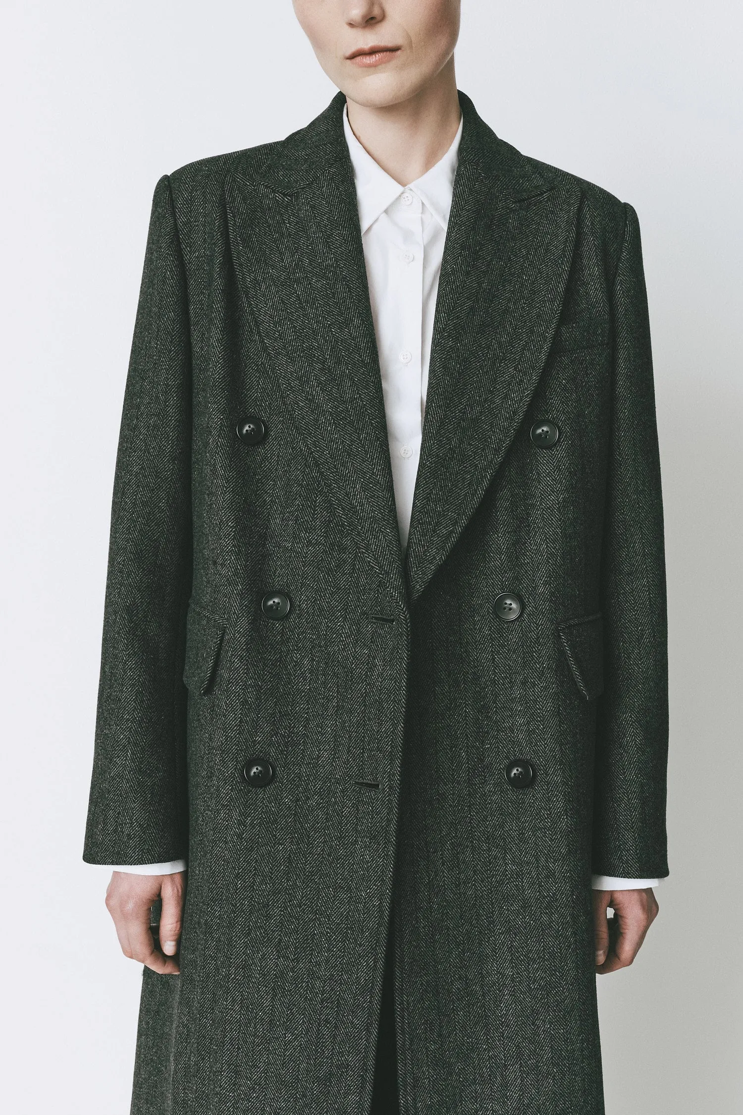 Lonard Herringbone Coat