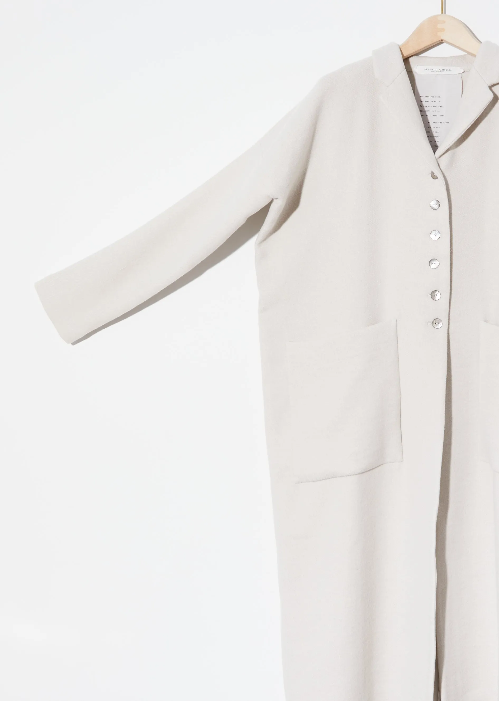 Long Coat WL — Oatmeal
