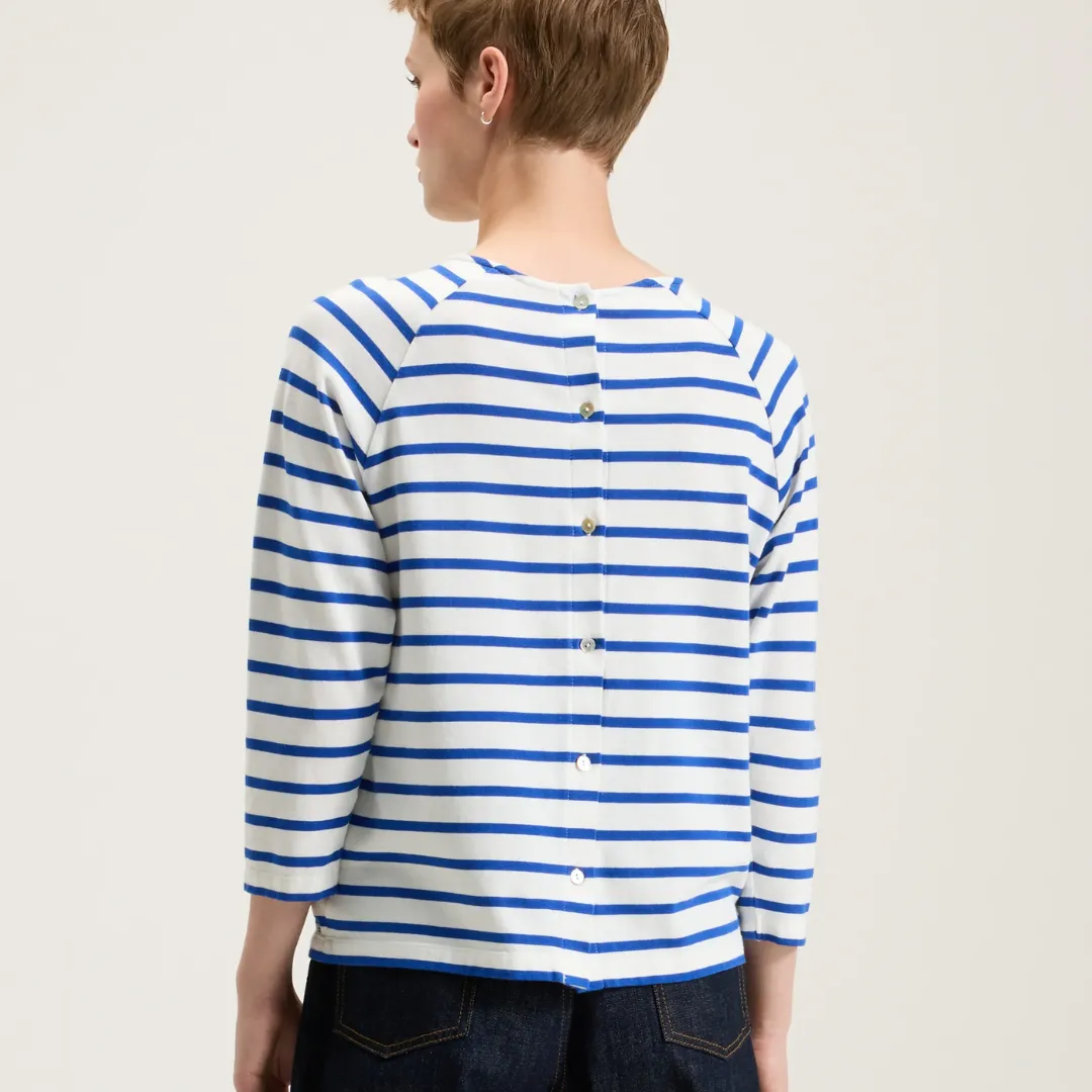 Maow Crew Neck T-Shirt (Stripe C)