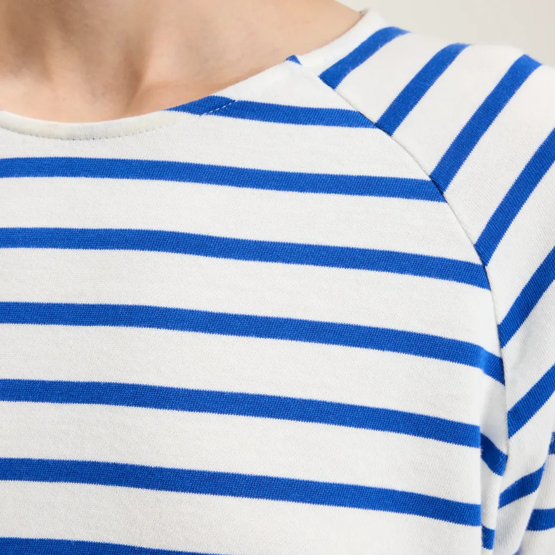 Maow Crew Neck T-Shirt (Stripe C)