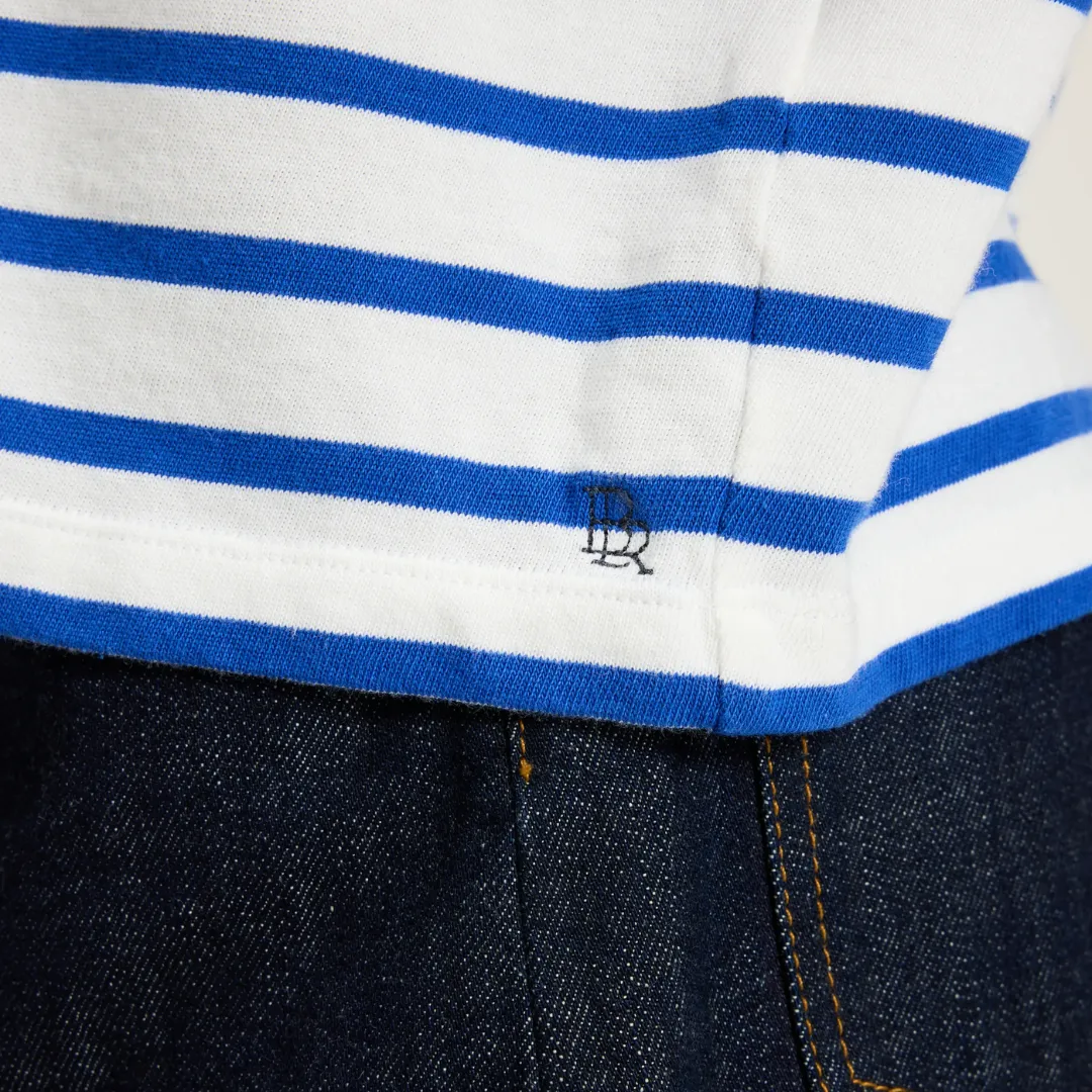 Maow Crew Neck T-Shirt (Stripe C)