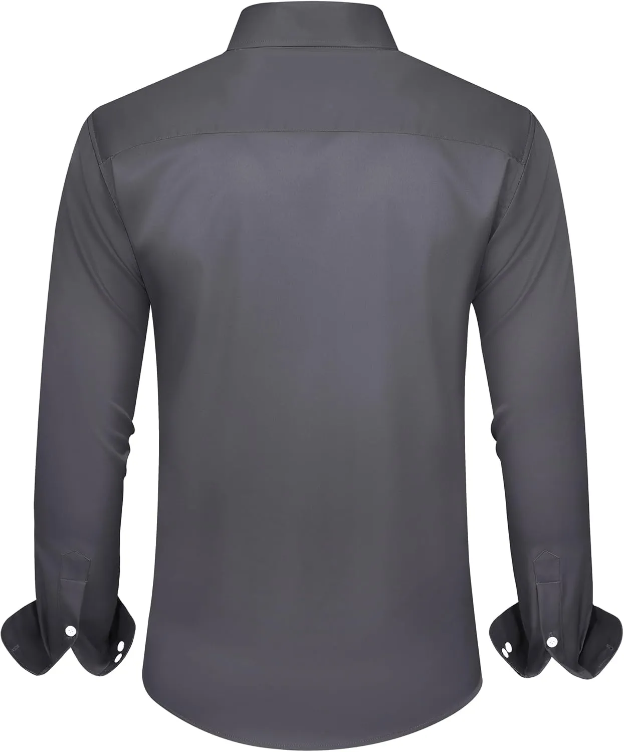 Men Dress Shirt Casual Button Down Long Sleeve Shirt Wrinkle Free Regular Fit Business Shirt