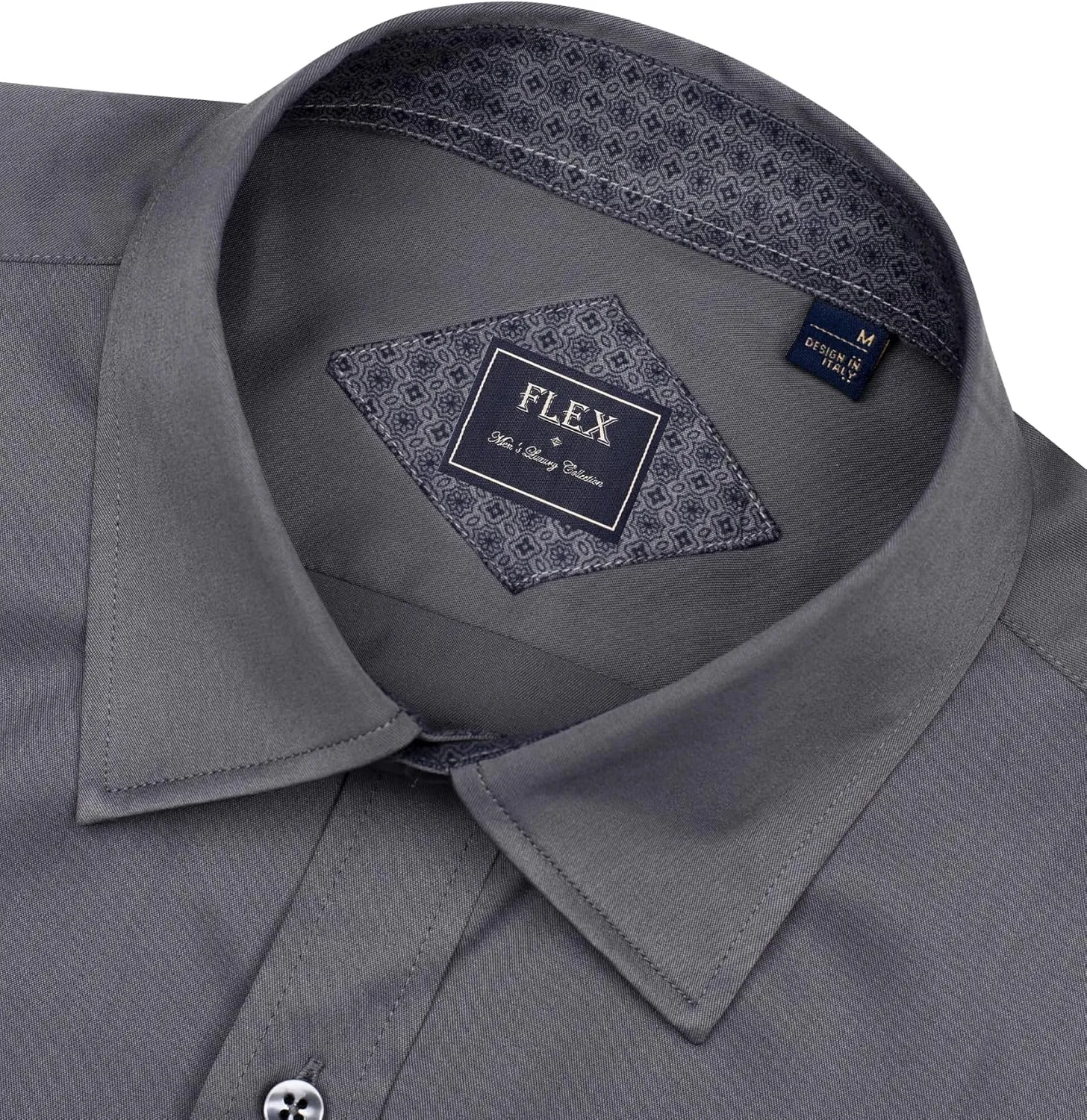 Men Dress Shirt Casual Button Down Long Sleeve Shirt Wrinkle Free Regular Fit Business Shirt