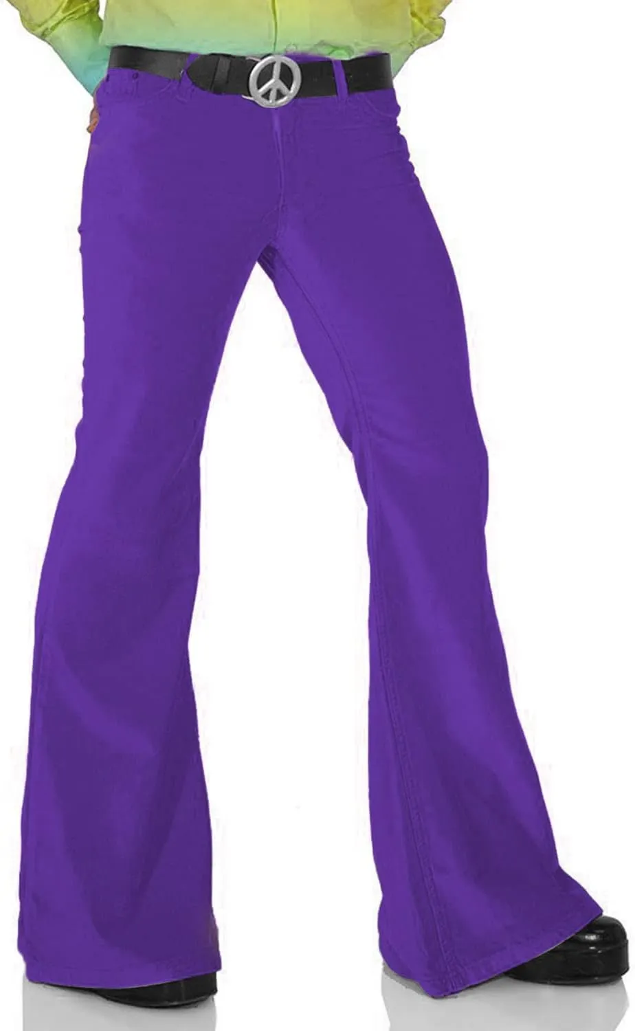 Men's Casual Retro Party 60s 70s Flares Stretch Fit Classic Trend Flares Disco Jeans